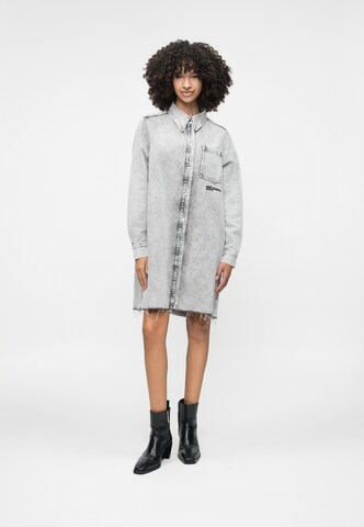 Rochie tip bluză de la KARL LAGERFELD JEANS pe gri