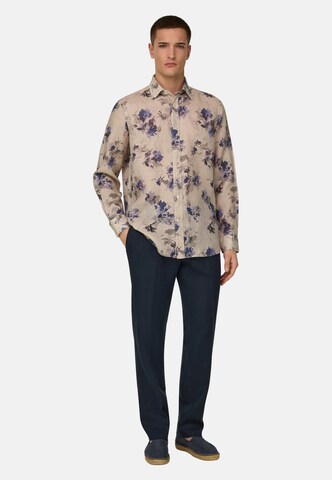 Coupe slim Pantalon chino Boggi Milano en bleu