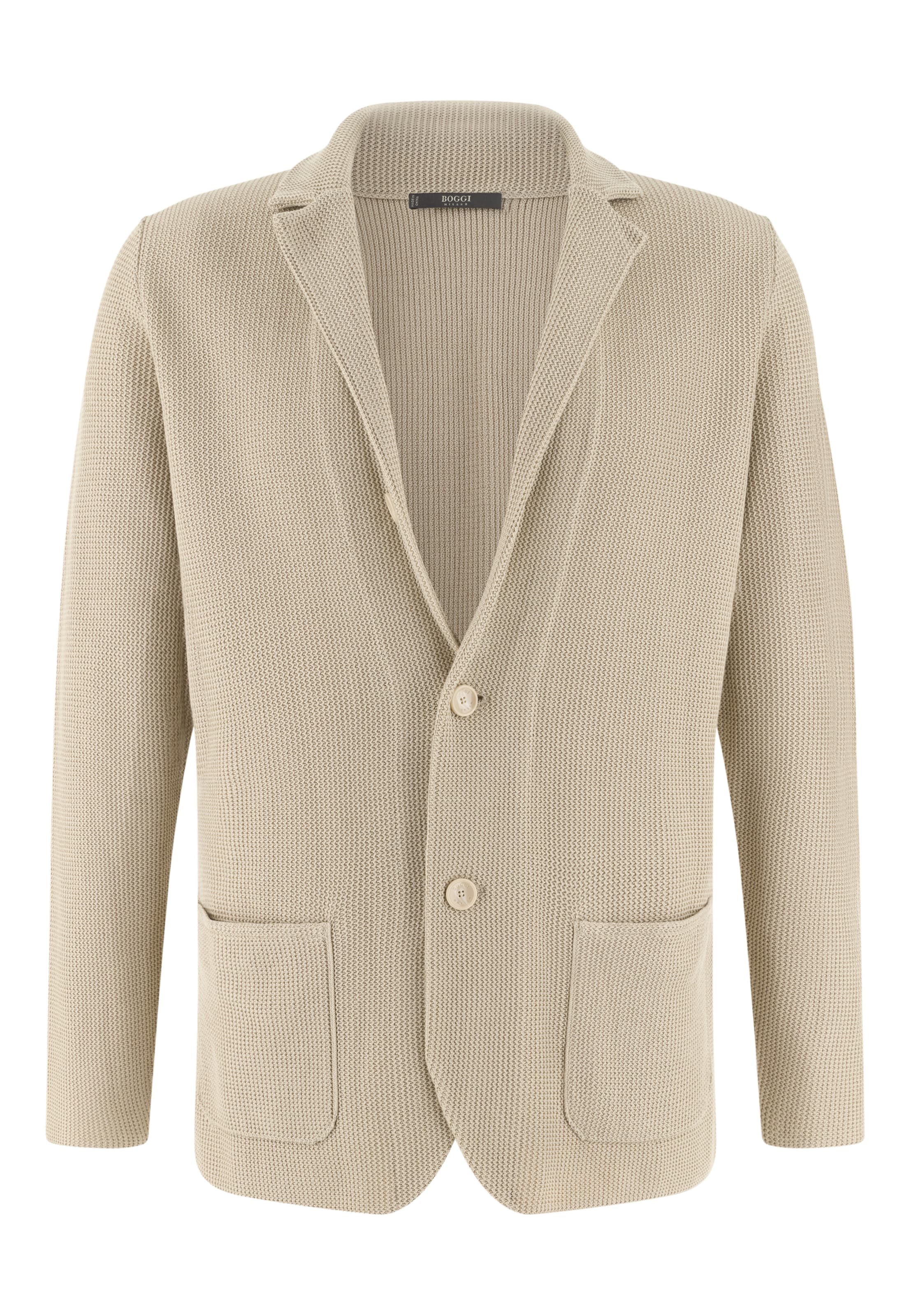 Boggi Milano Veste de costume en sable, Vue avec produit