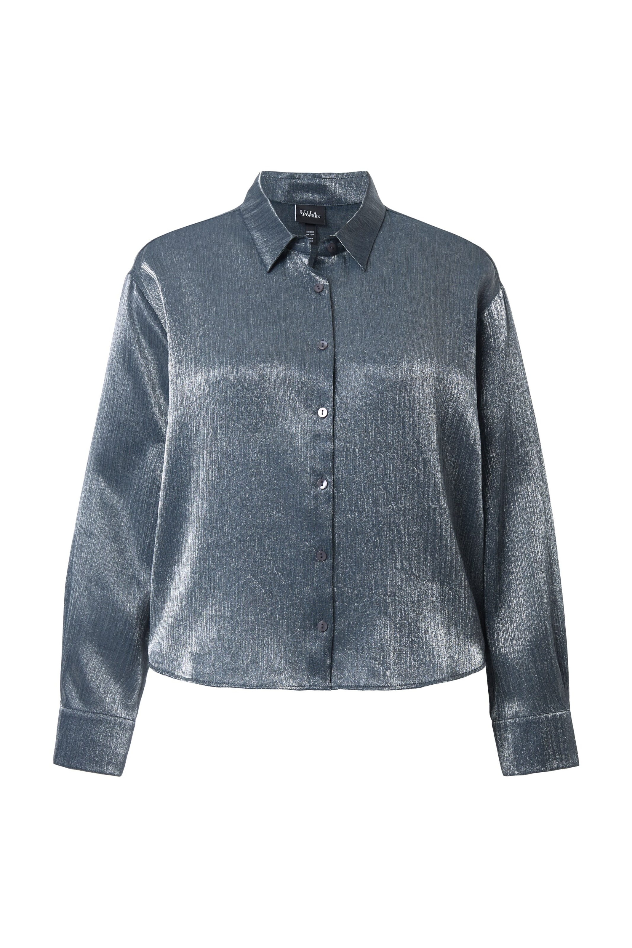 Ulla Popken Bluse in Blau: Vorderseite