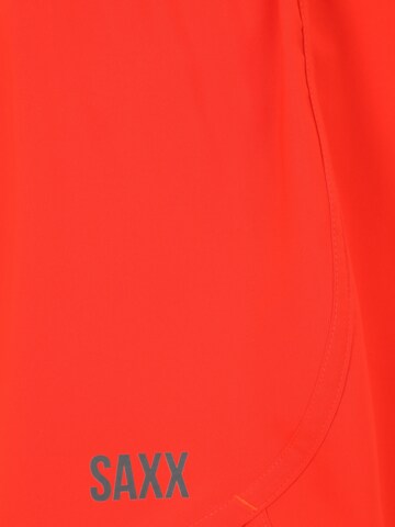 SAXX Regular Workout Pants in Red