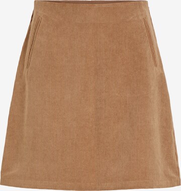 VILA - Falda en marrón: frente