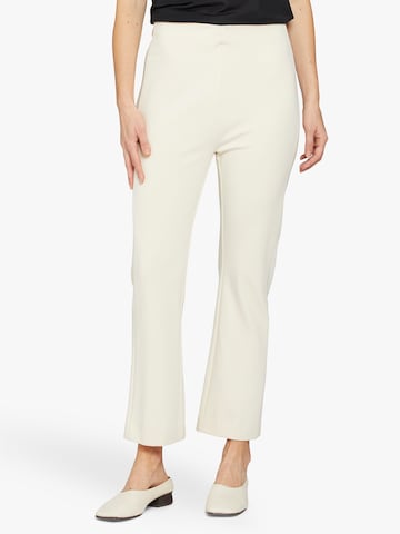 Masai Boot cut Pants in Beige: front