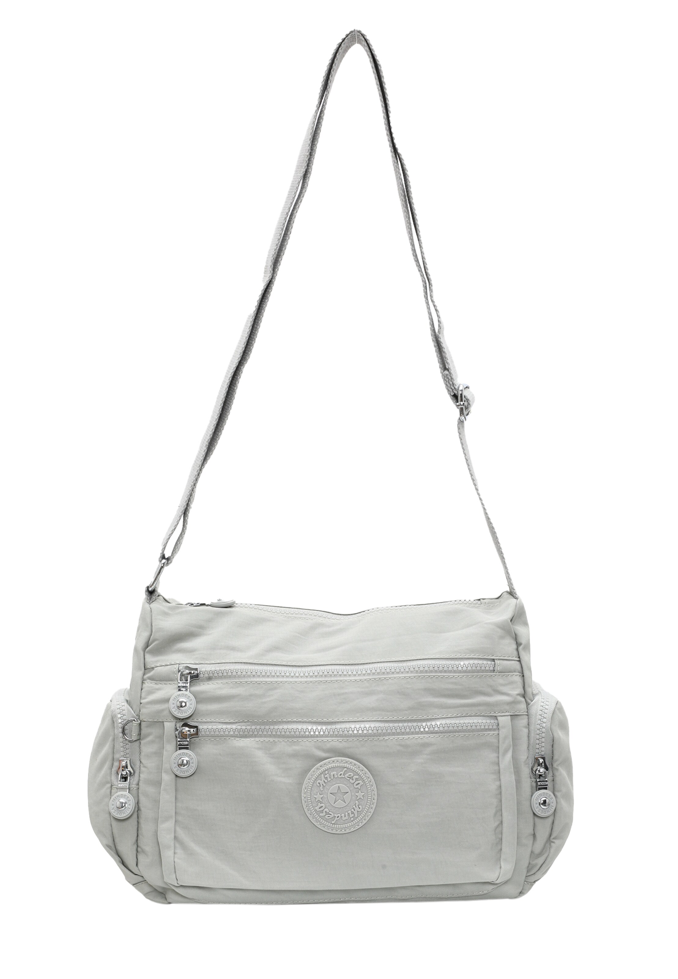 Mindesa - Mala de ombro em cinzento: frente