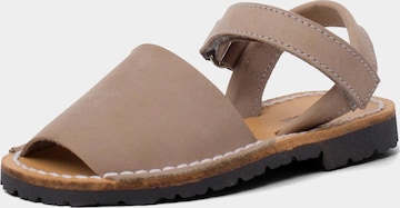Sandales Pisamonas en gris : devant