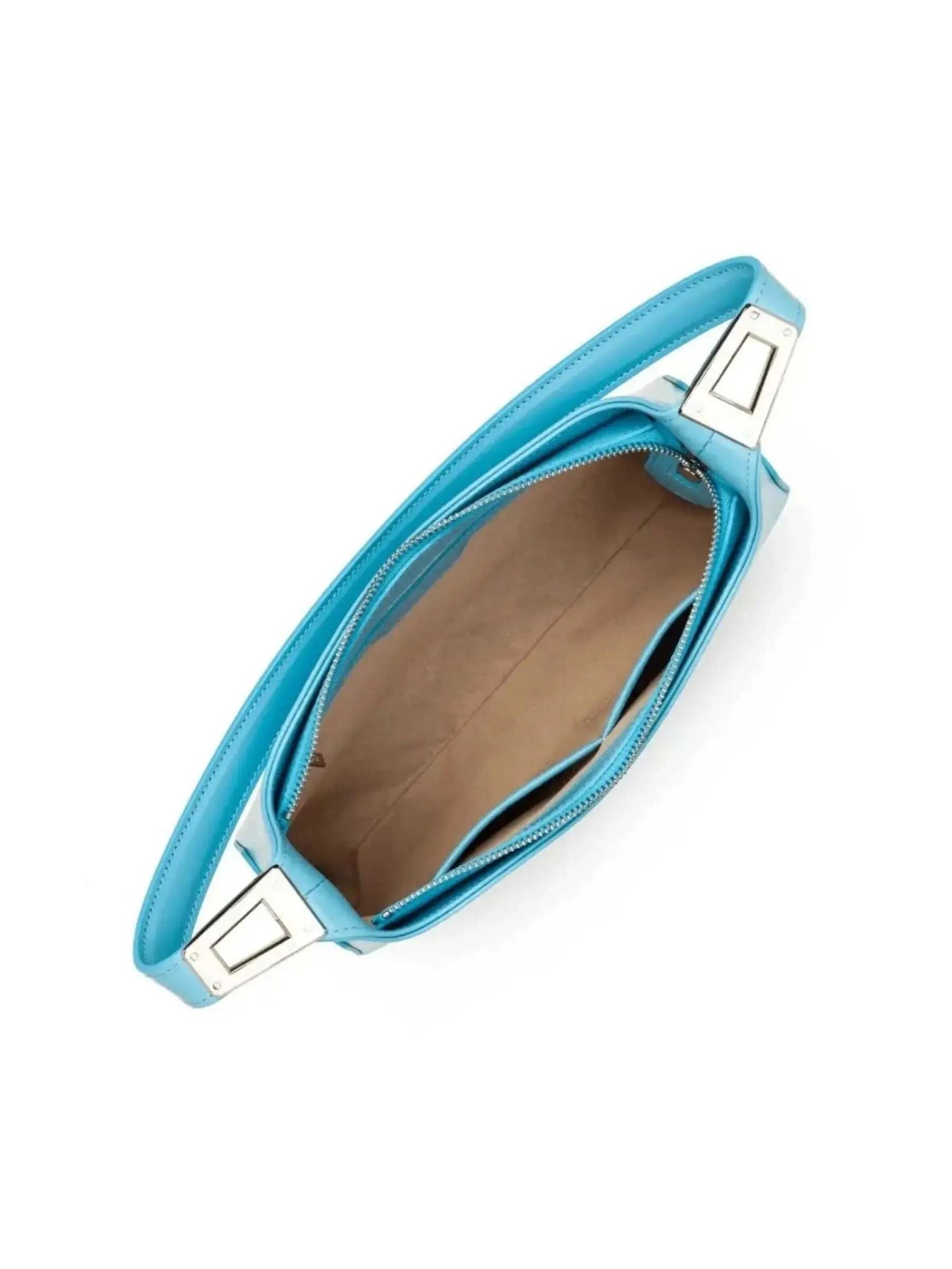 Borsa a mano 'Sac baguette Zippé M Suave Ace Lancaster Bleu Atoll' di LANCASTER Paris in blu