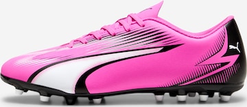 Chaussure de foot 'ULTRA PLAY' PUMA en rose : devant