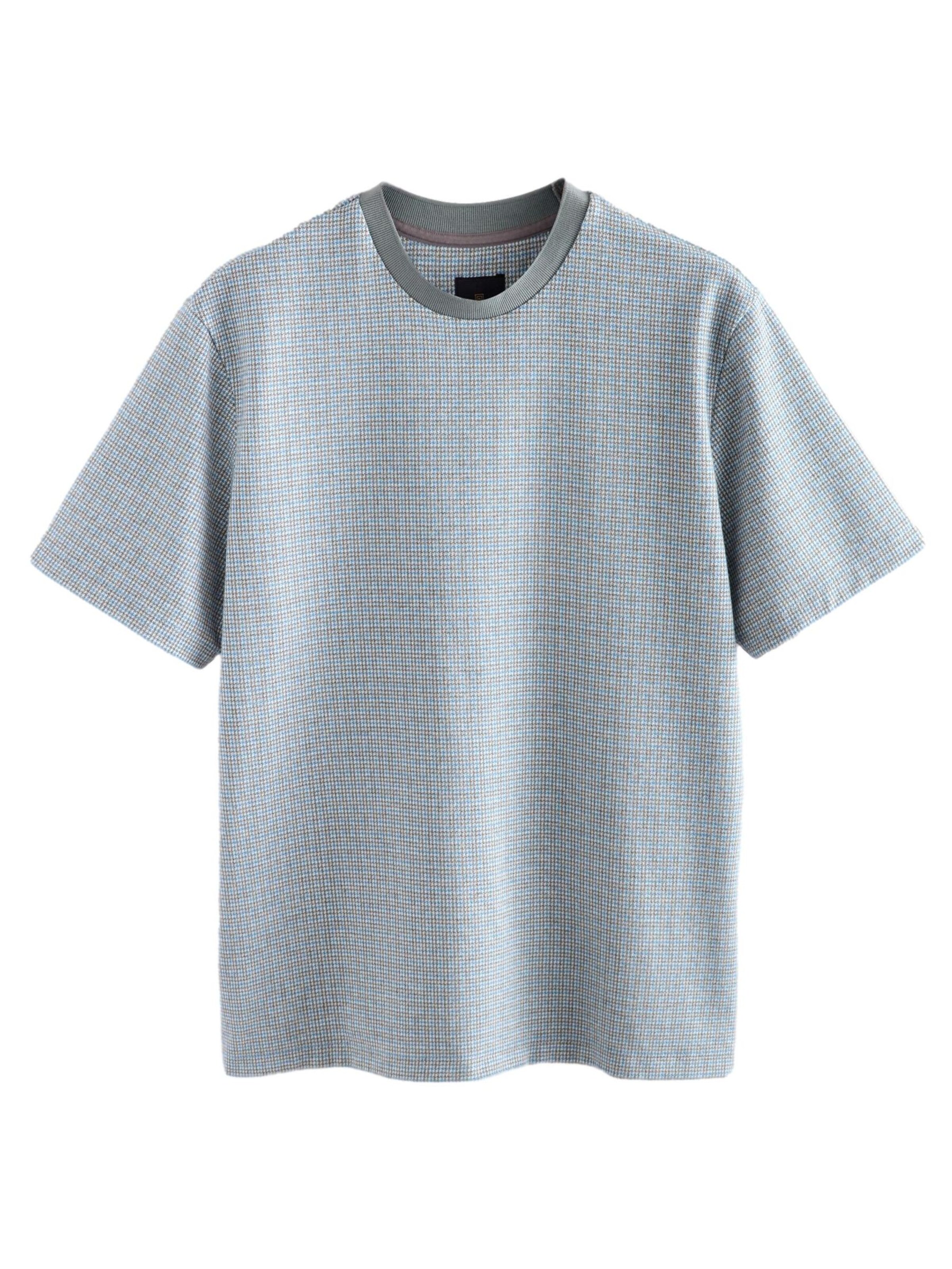 Next Shirt in Blue: front