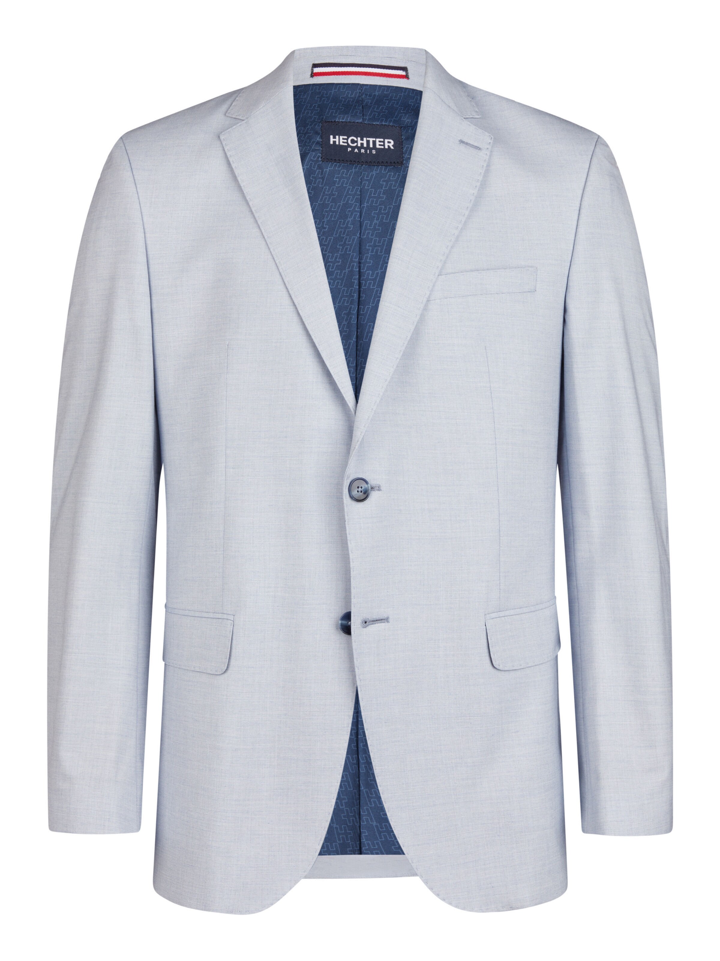 Coupe regular Veste de costume HECHTER PARIS en bleu : devant