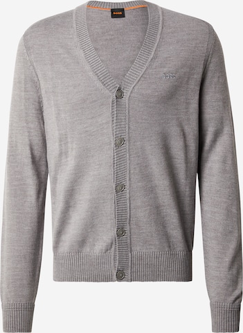 BOSS Kardigan 'Avac_CD' – šedá: přední strana