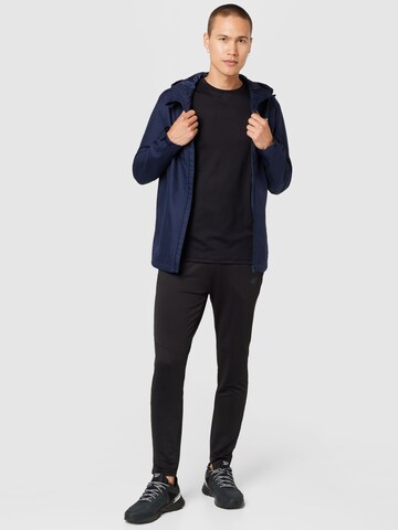 Tapered Pantaloni sportivi di 4F in nero