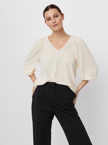 VERO MODA Blus 'Boletta' i beige: framsida