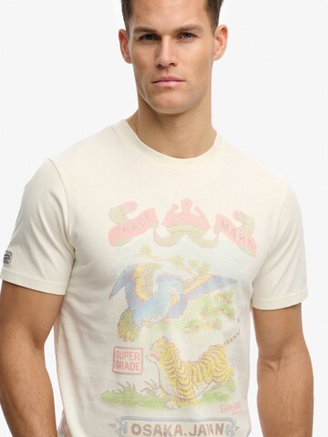T-Shirt Superdry & Co en beige