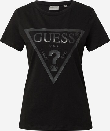 GUESS Performance Shirt 'ADELE' in Black: front