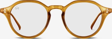 TWIG Concept Milano Glasses 'Langevin BlueLight' in Yellow: front