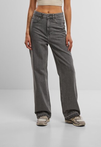 2Y Studios Wide Leg Jeans 'Vulna Open' in Grau