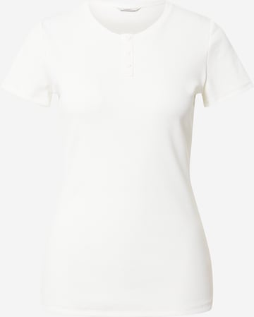 ESPRIT Pajama Shirt in White: front