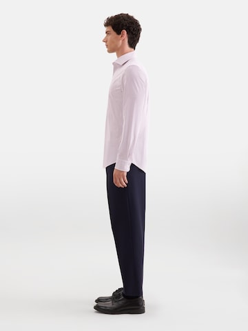 Coupe slim Chemise business 'Performance' SEIDENSTICKER en rouge