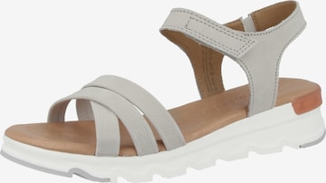 TAMARIS Strap Sandals in Grey: front