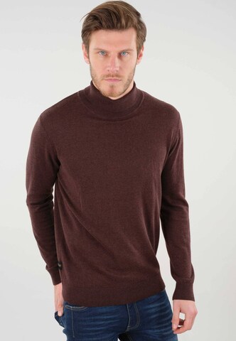 Pull-over Deeluxe en marron : devant