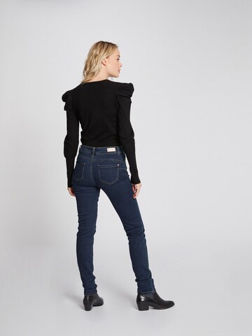 Morgan Skinny Jeansy 'Pom' w kolorze niebieski