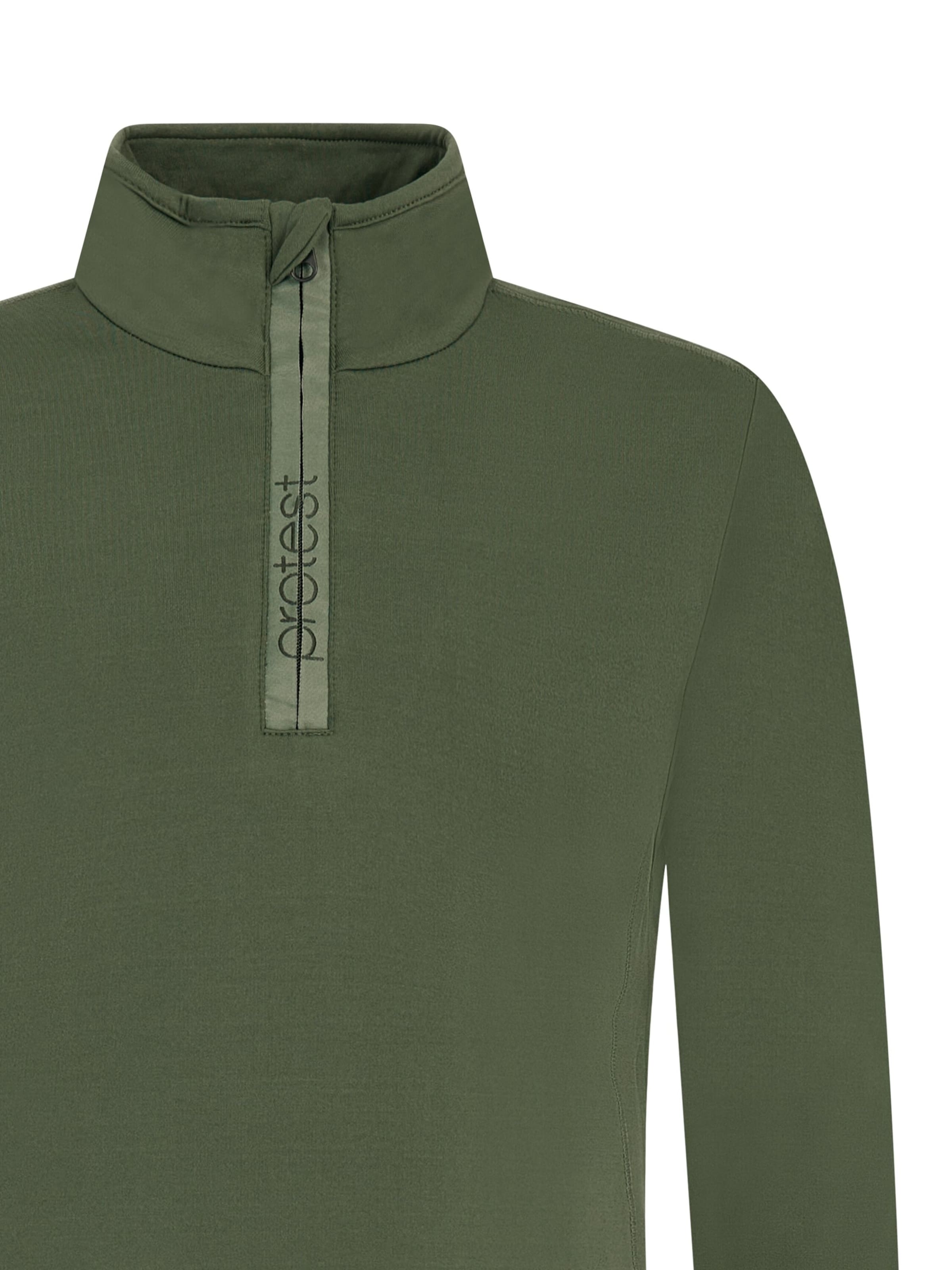 PROTEST Sportief sweatshirt 'REFABRIZOY JR' in Groen