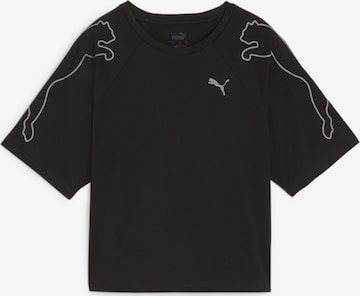 PUMA Функциональная футболка 'Motion' в Черный: спереди