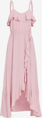 Robe d’été 'Flounced Cami' Influencer en rose : devant