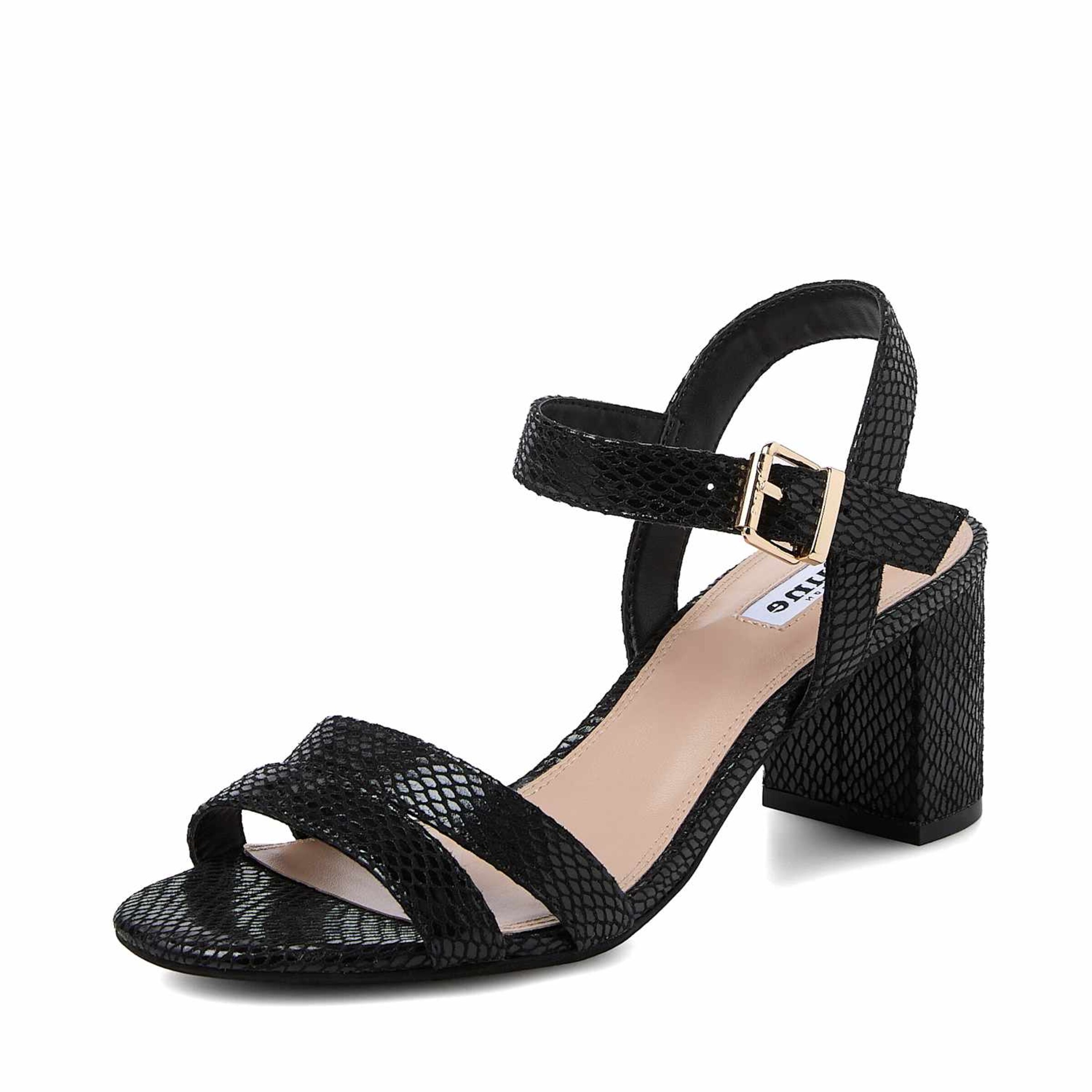Dune LONDON Sandalen met riem in Zwart