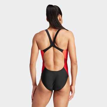 ADIDAS PERFORMANCE Bustier Sportbadeanzug in Schwarz