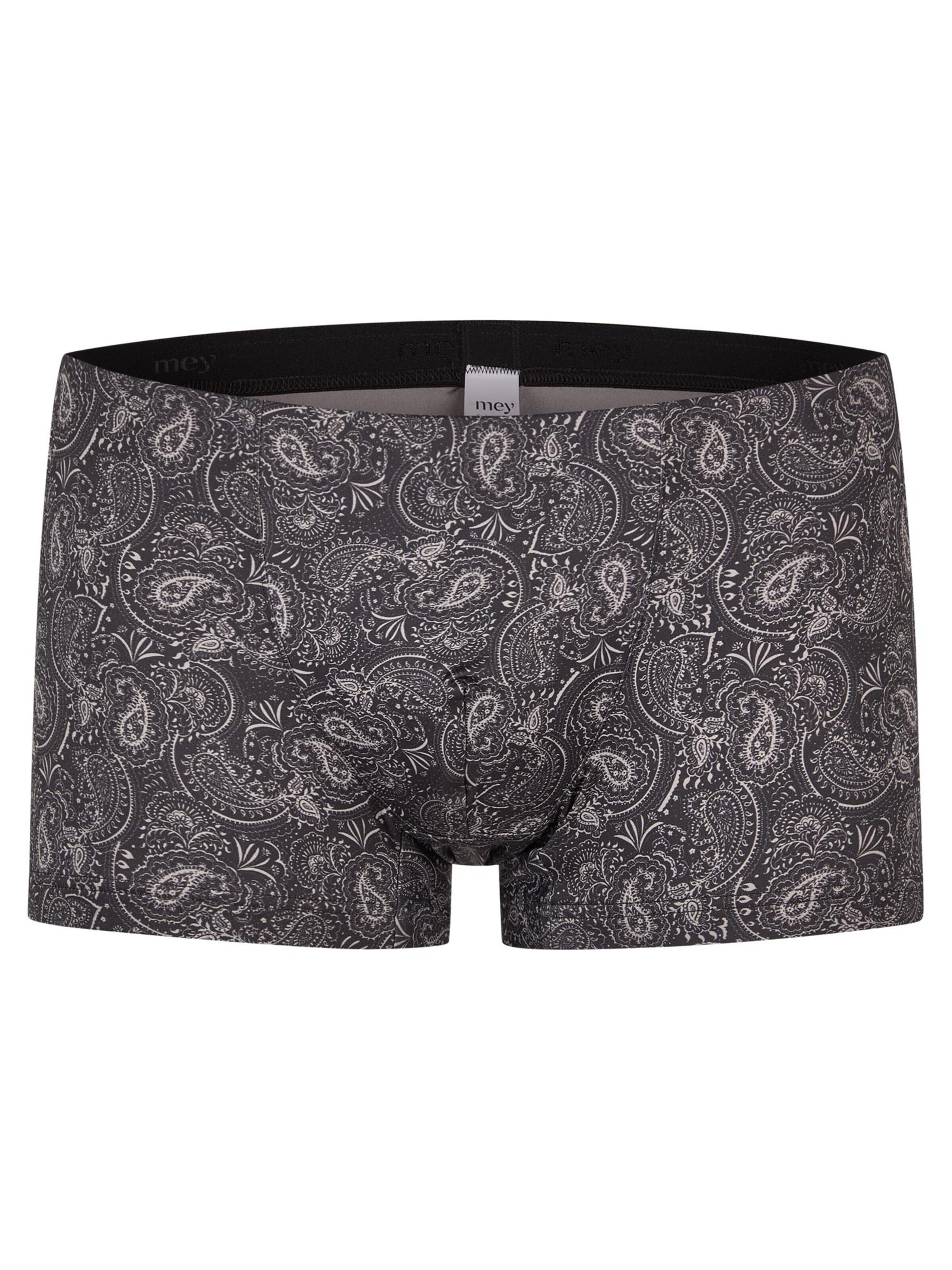Mey Boxer shorts 'Bc Paisley' in Black: front