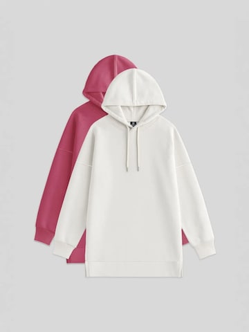 Sweat-shirt Tommy Life en rose : devant