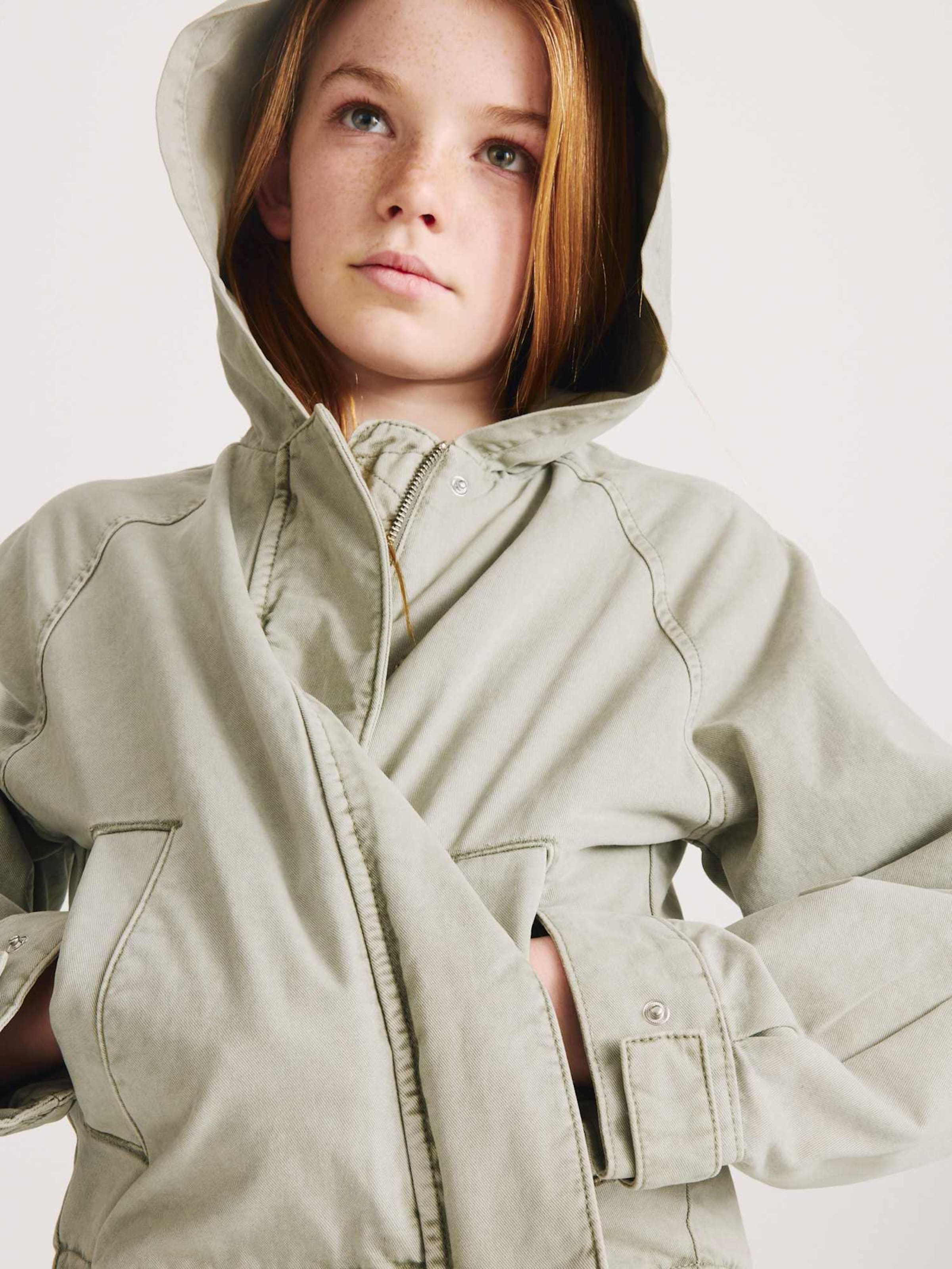 Giacca di mezza stagione di Marks & Spencer in verde: frontale