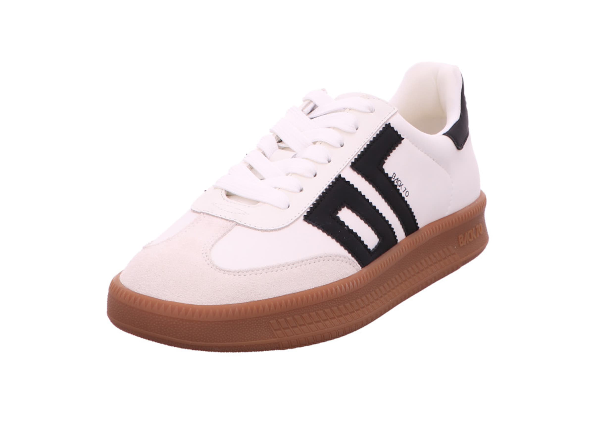 BACK 70 Sneaker in Weiß: Vorderseite