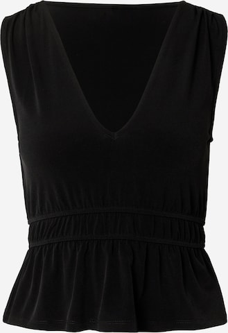 Guido Maria Kretschmer Collection Top 'Enie' in Black: front