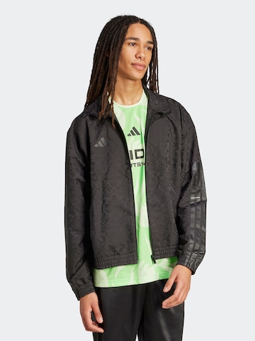 Veste de sport 'TIRO' ADIDAS SPORTSWEAR en noir : devant