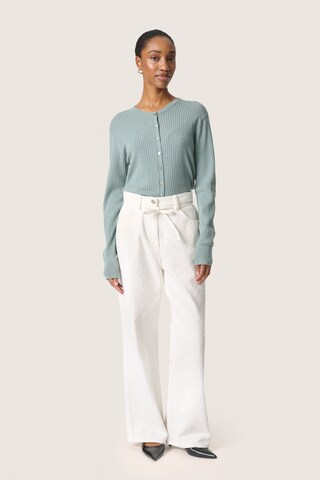 SOAKED IN LUXURY Strickjacke in Blau