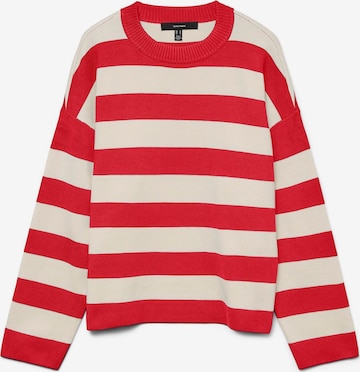 VERO MODA Sweater 'VMSilje' in Red: front