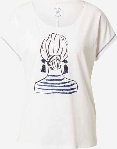 OUI Shirt in Blue / White / Egg shell, Item view