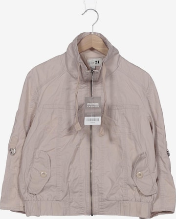 Forever 21 Jacke S in Beige: predná strana