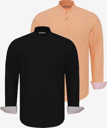 Dandalo Slim fit Koszula w kolorze pomarańczowy: przód