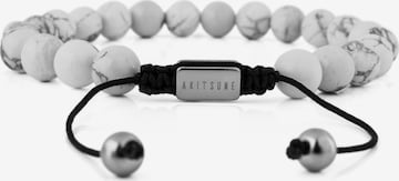 Akitsune Armband 'Venatio' in Grau: Vorderseite