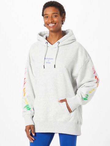 Superdry Sweatshirt in Grau: Vorderseite