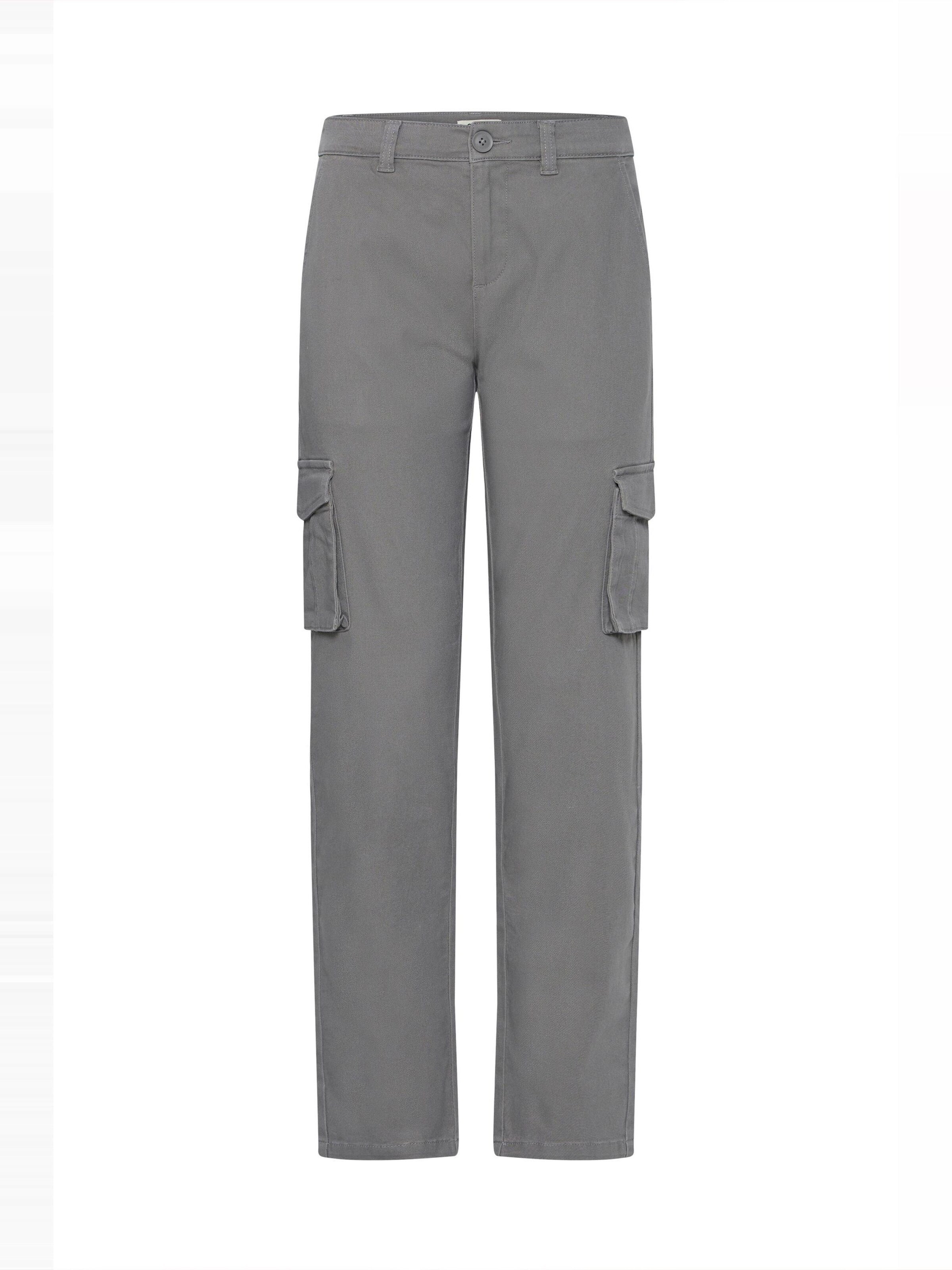 Pantalon cargo ' OXKvita ' Oxmo en gris : devant