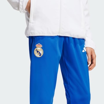 Coupe slim Pantalon de sport 'Real Madrid Tiro 25 Competition' ADIDAS PERFORMANCE en bleu