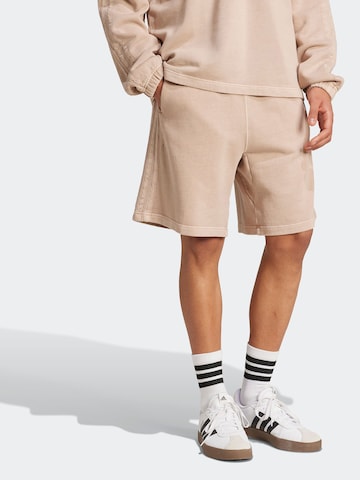 ADIDAS SPORTSWEAR Voľný strih Športové nohavice 'All Szn' - Béžová: predná strana