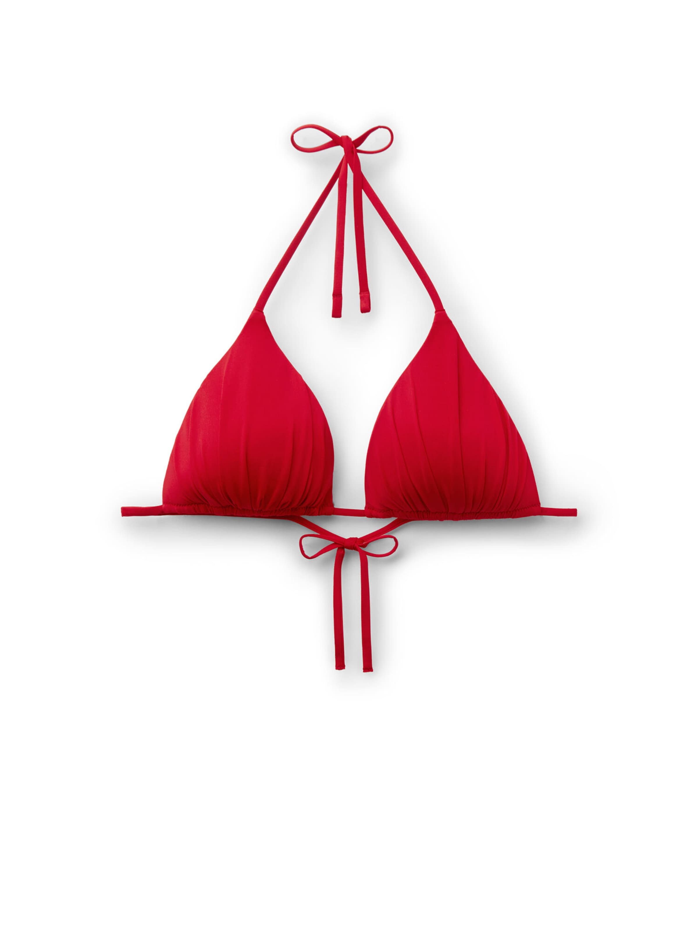Tezenis Triangle Bikini Top 'Timeless Look' in Red: front