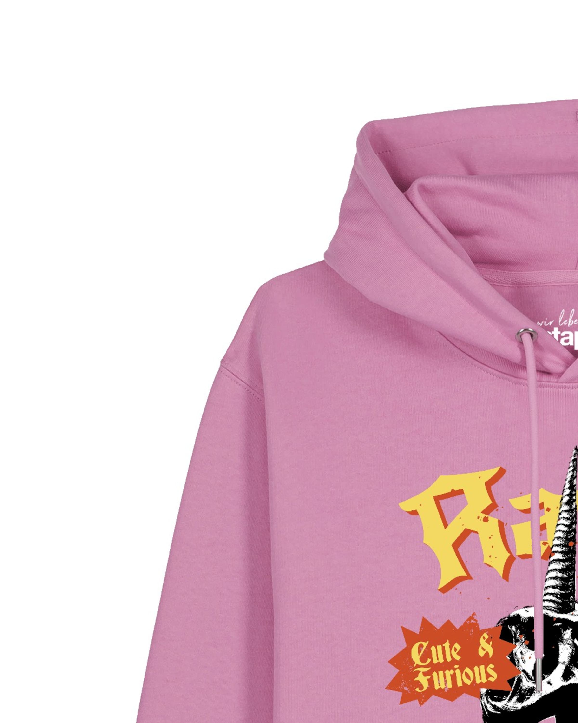 Felpa 'Rawr' di Watapparel in rosa