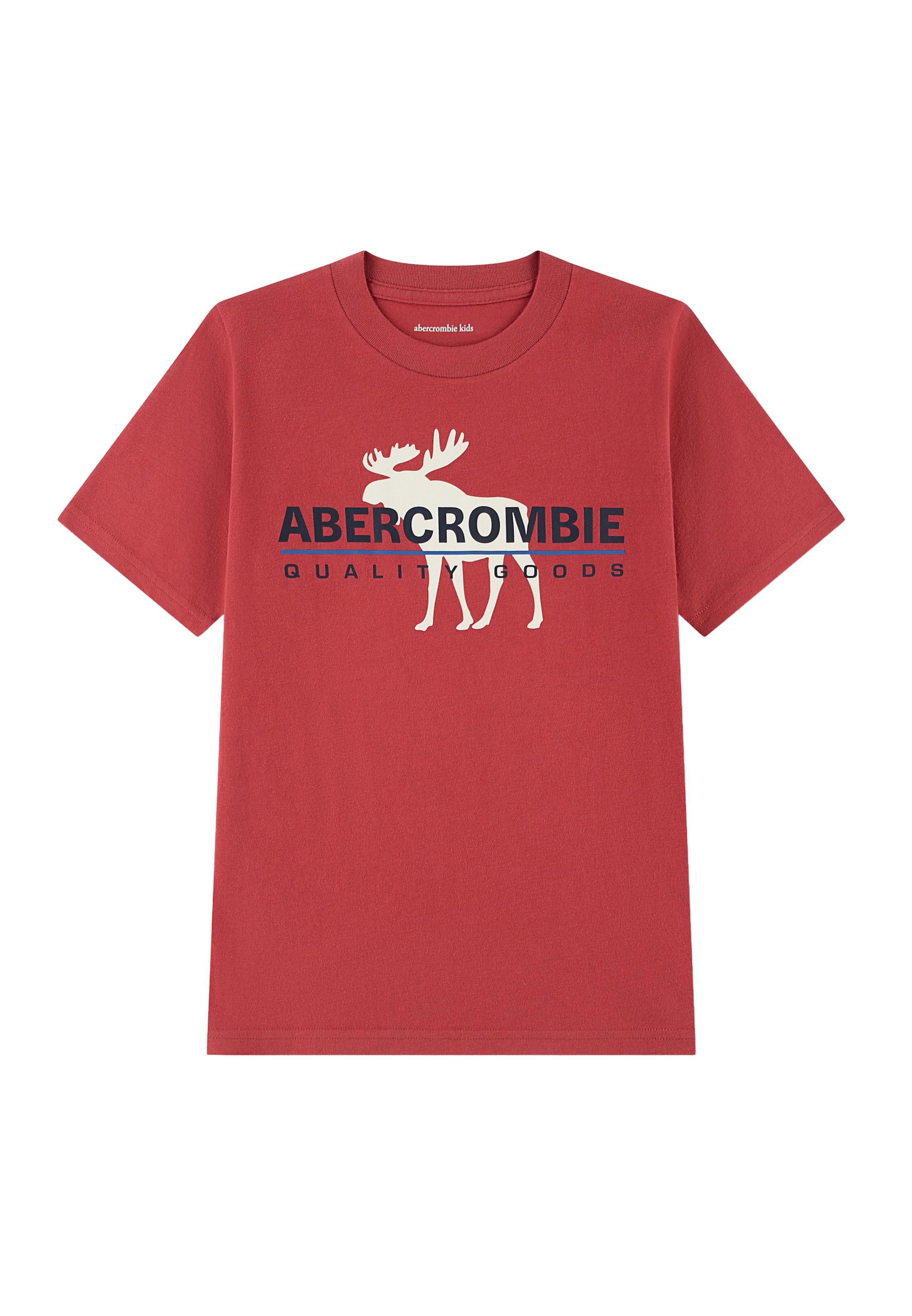 Abercrombie & Fitch Футболка в Ярко-розовый: спереди