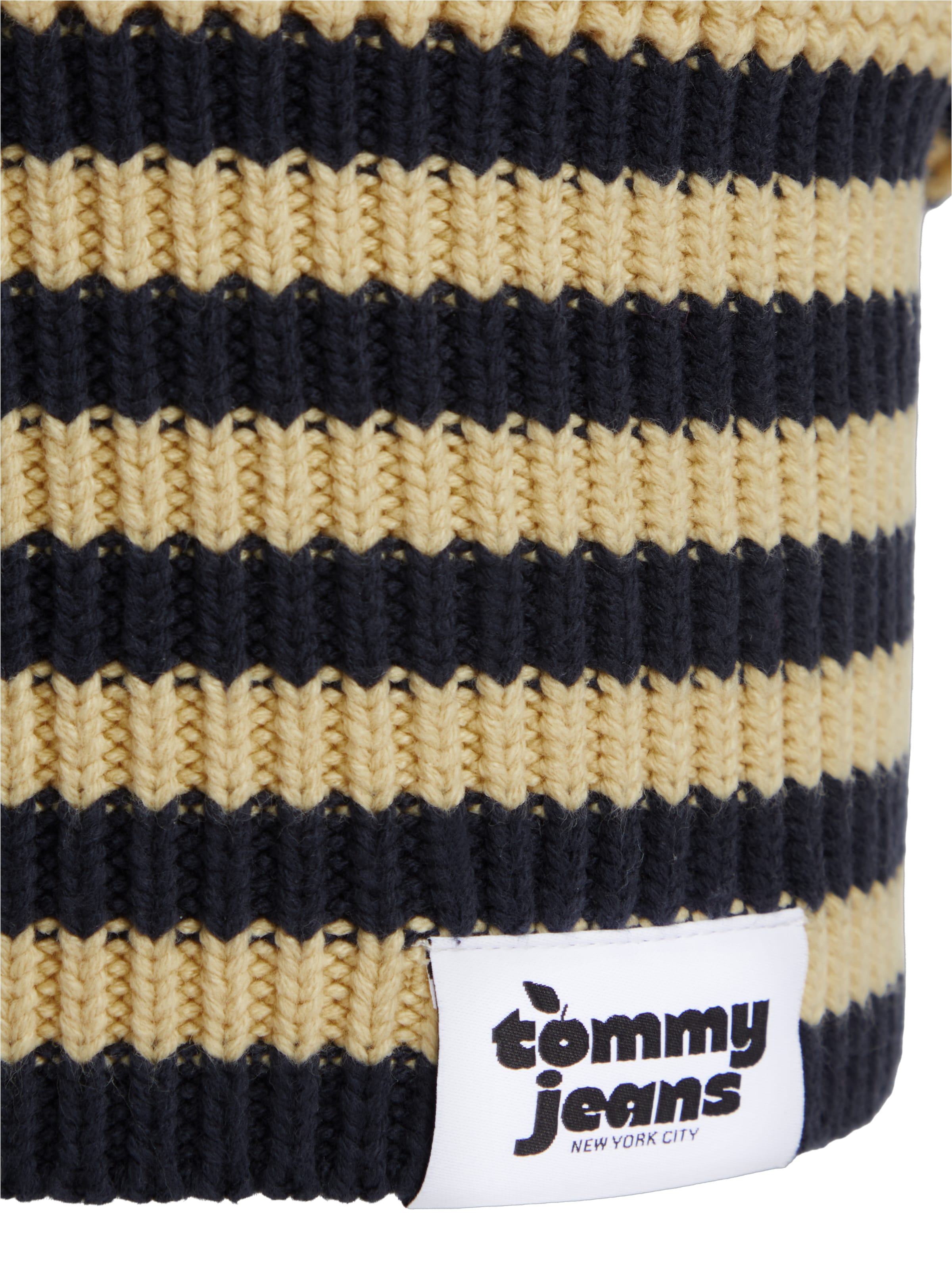 Berretto di Tommy Jeans in giallo